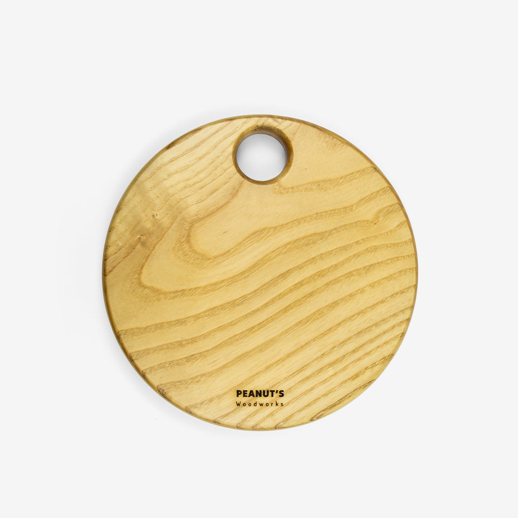 Khay gỗ tròn - "Bánh dày" từ Peanut’s Woodworks