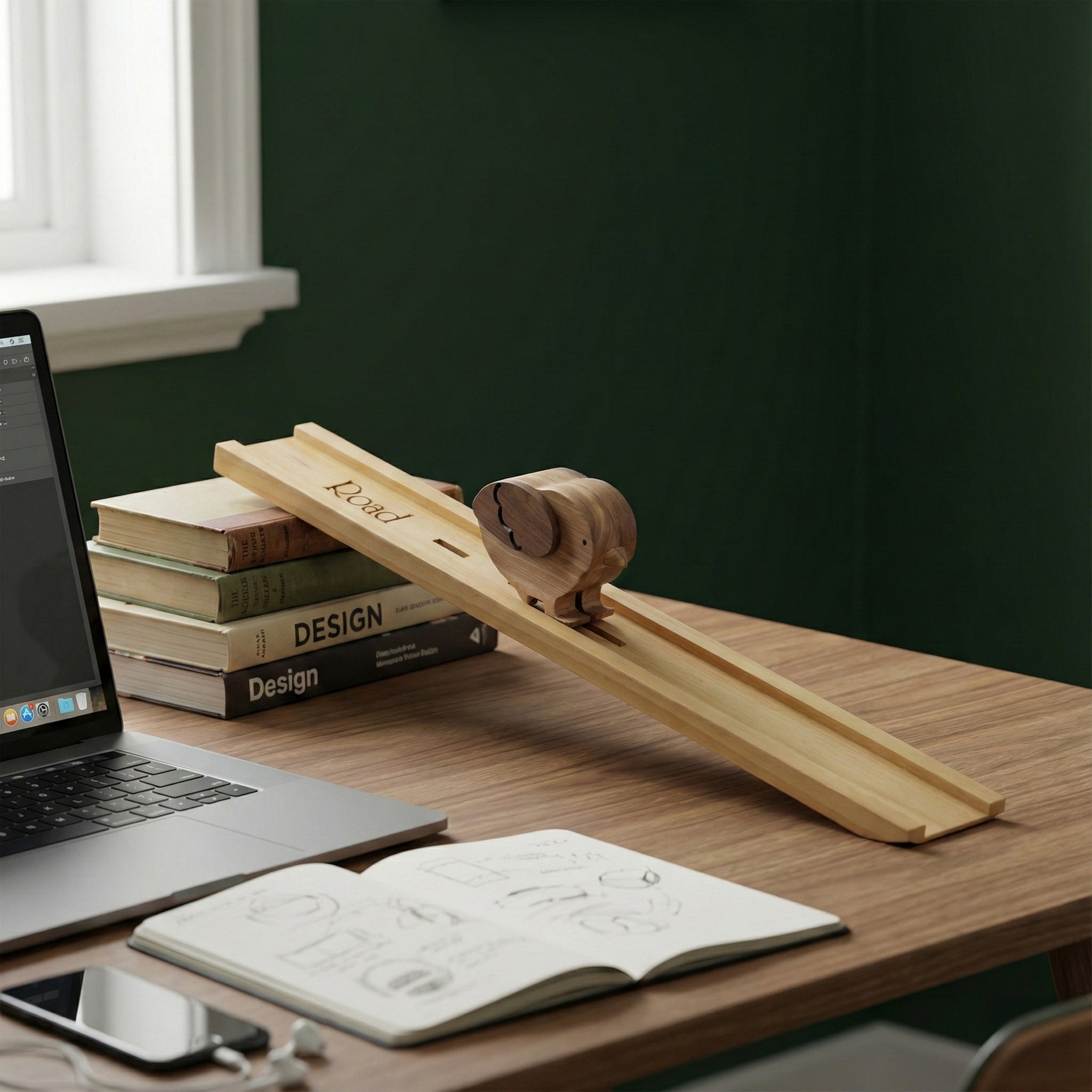 Đồ chơi Gà gỗ đi bộ - "Bawk Bawk" từ Peanut’s Woodworks