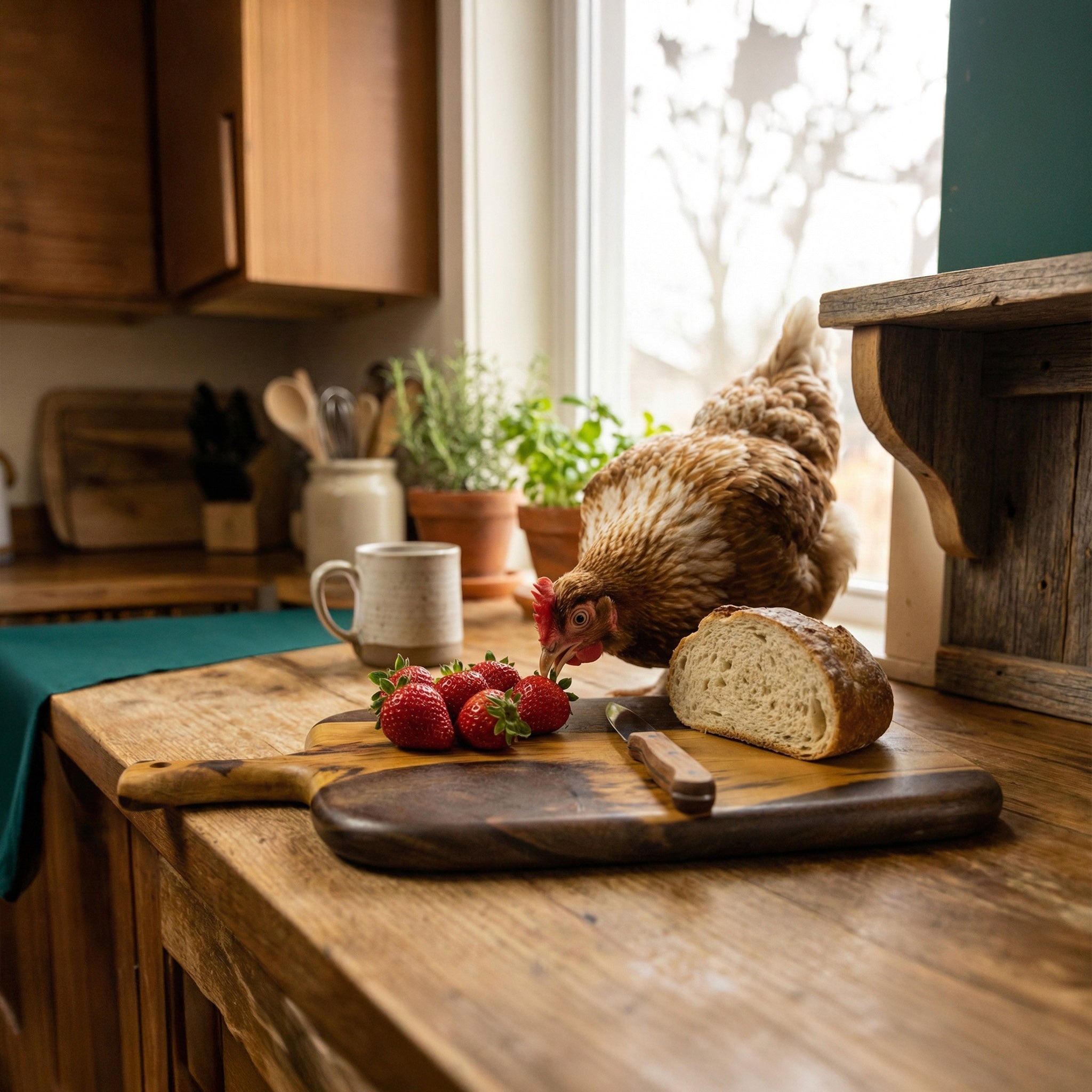 Thớt gỗ - "Cá bò" từ Peanut’s Woodworks