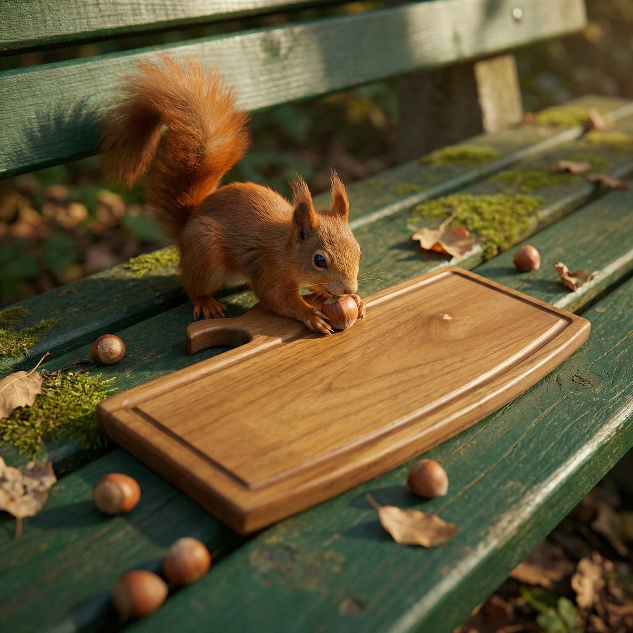 Khay gỗ - "Cắm sừng" từ Peanut's Woodworks