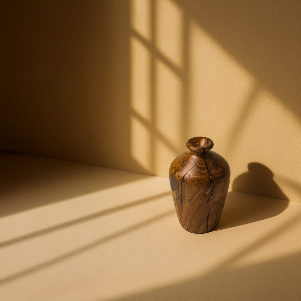 Lọ hoa gỗ mini để bàn - "Chummy" từ Peanut's Woodworks