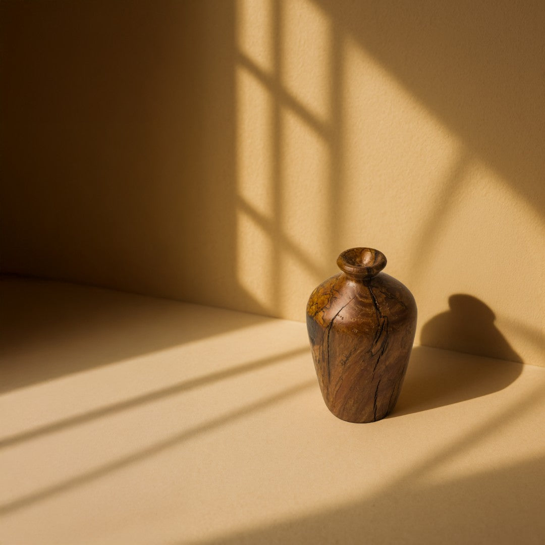 Lọ hoa gỗ mini để bàn – “Chummy” từ Peanut's Woodworks