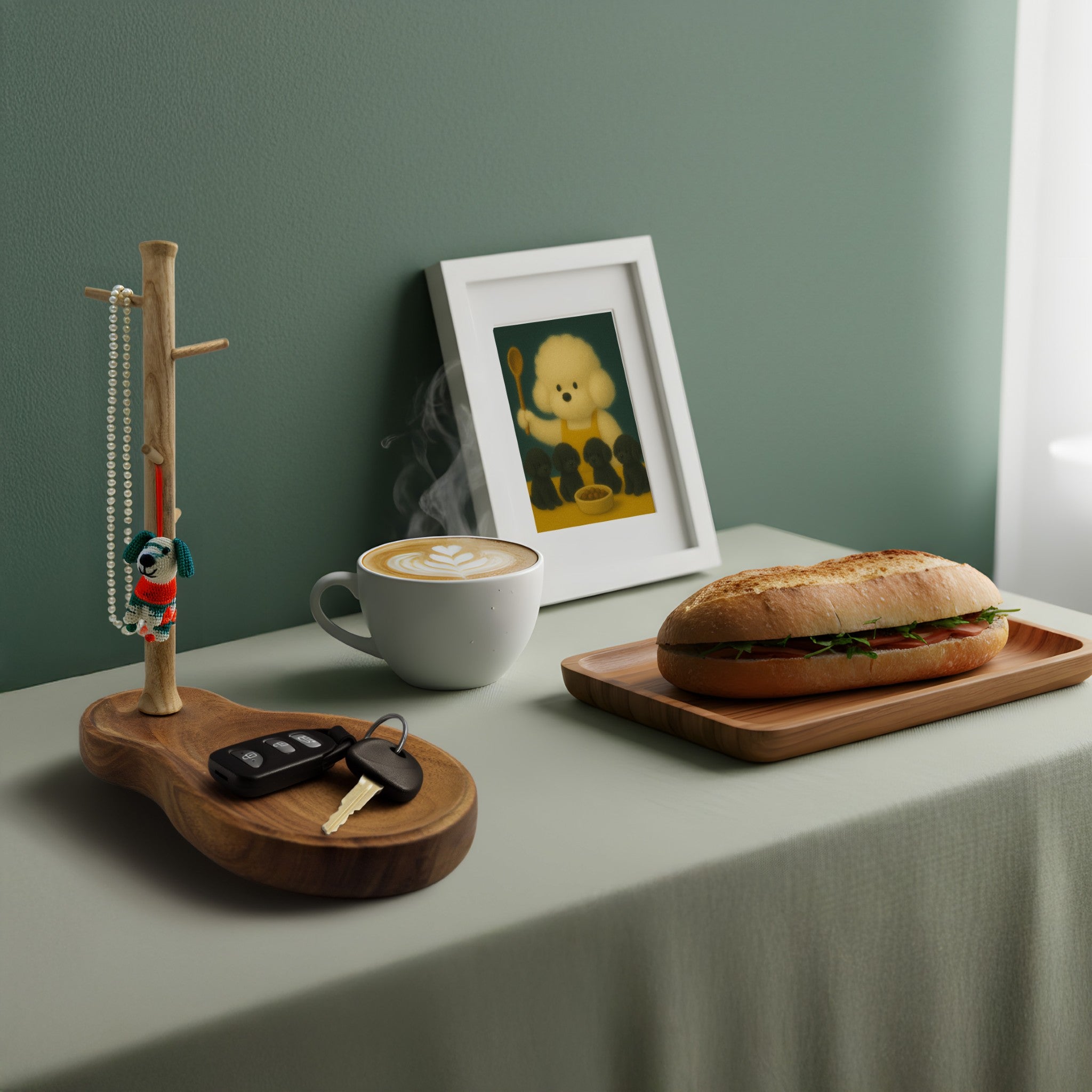 Khay Để Đồ Cá Nhân - "Đậu phộng" từ Peanut's Woodworks