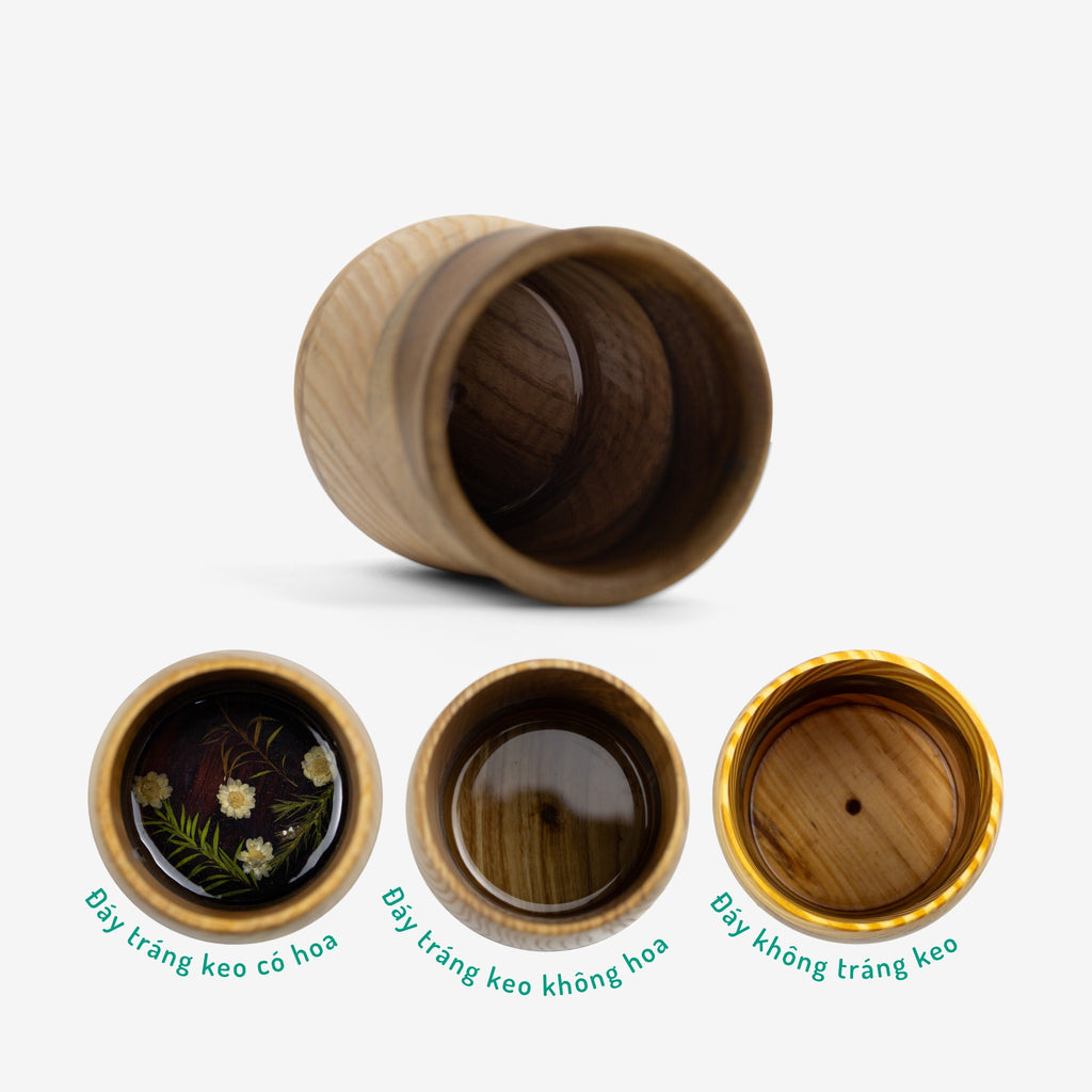 Cốc đựng bút - "Deskdrop" từ Peanut's Woodworks