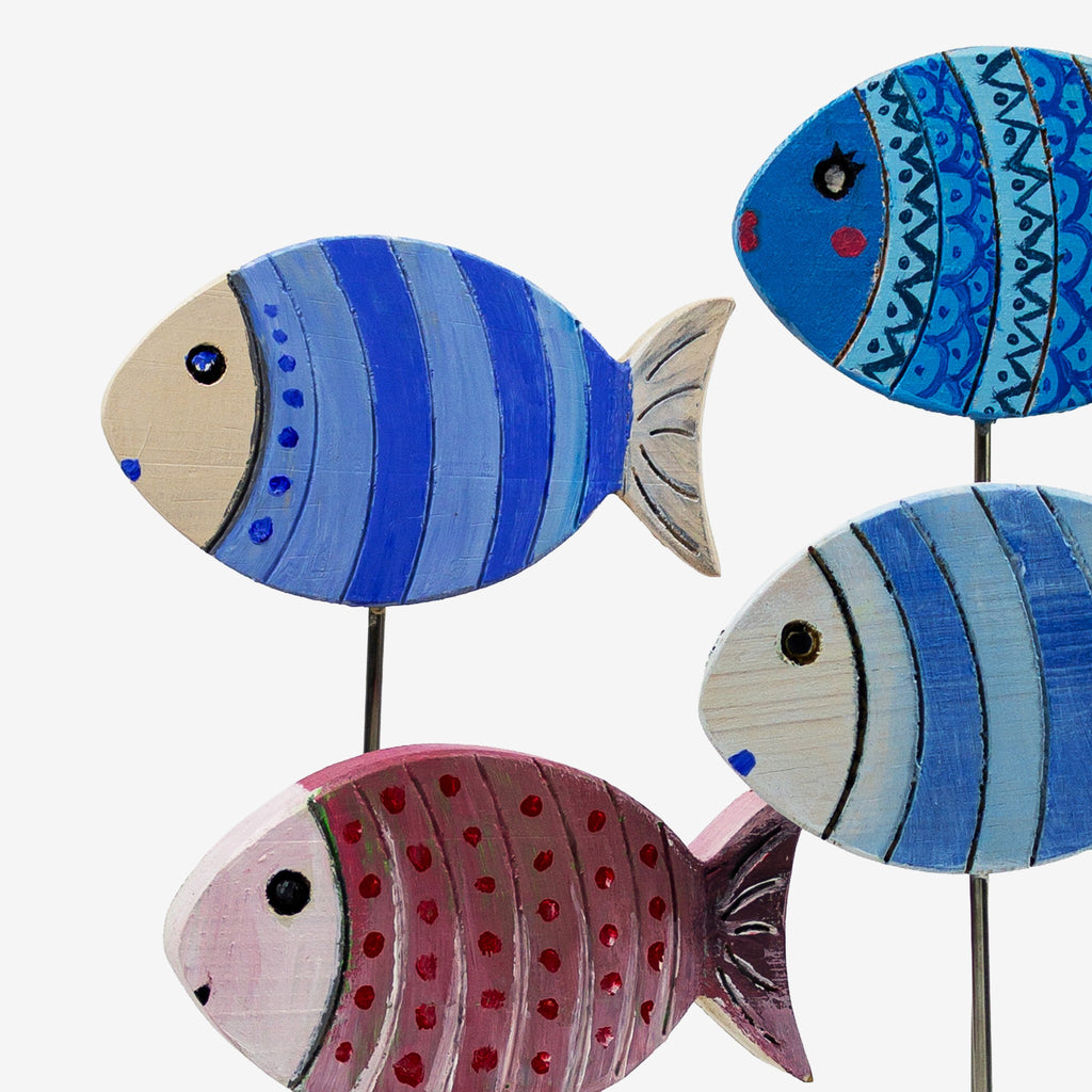 Fish-shaped table lamp - "Fishology" from Peanut's Woodworks
