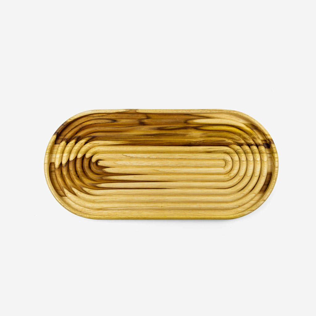 Khay gỗ xẻ rãnh - "Mayso" từ Peanut's Woodworks