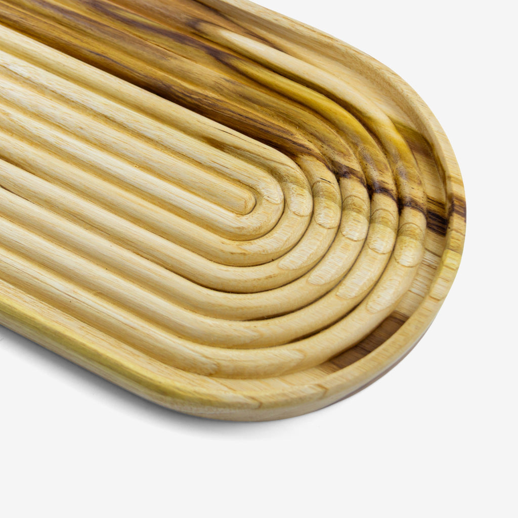 Khay gỗ xẻ rãnh - "Mayso" từ Peanut's Woodworks