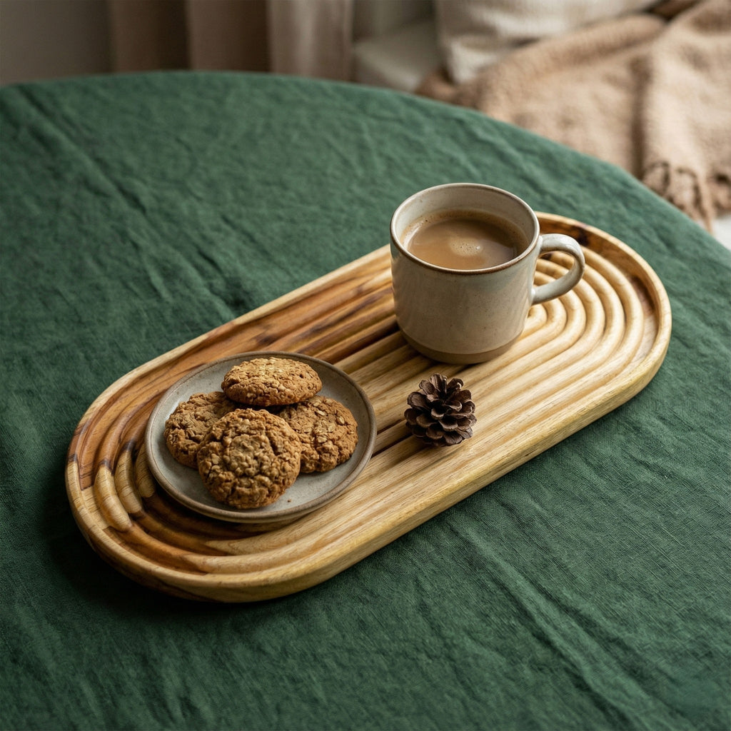 Khay gỗ xẻ rãnh - "Mayso" từ Peanut's Woodworks