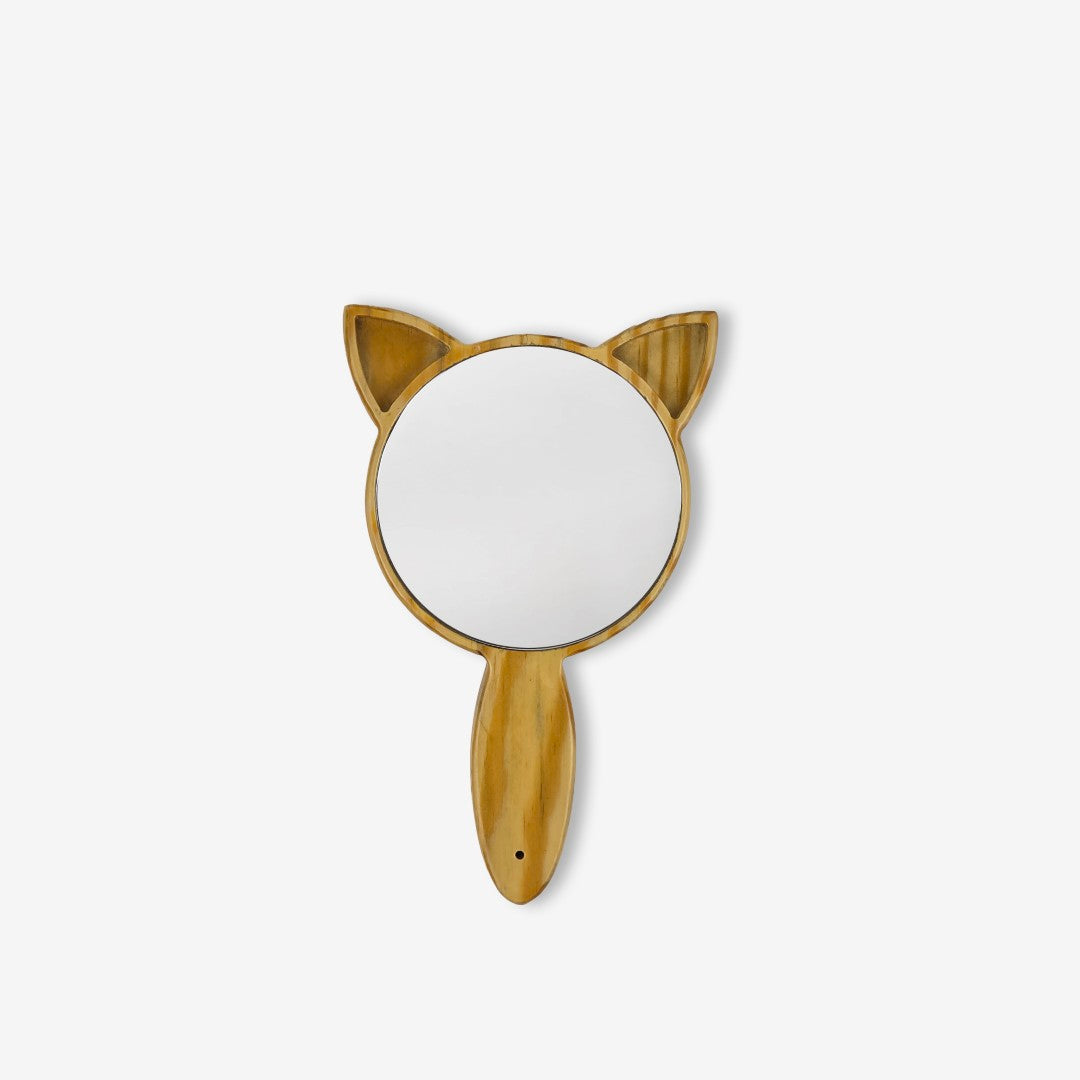 Gương cầm tay gỗ – “Mewrror” từ Peanut’s Woodworks