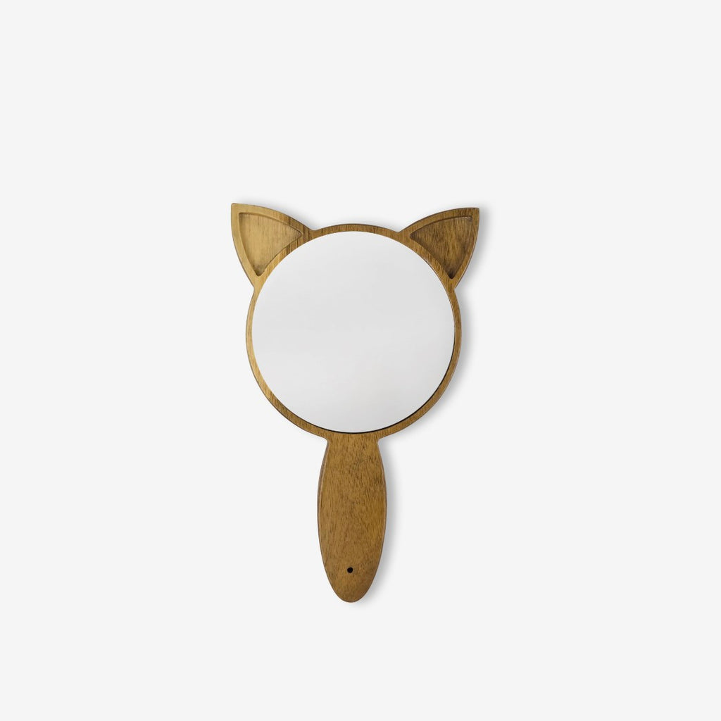 Gương cầm tay gỗ – “Mewrror” từ Peanut’s Woodworks