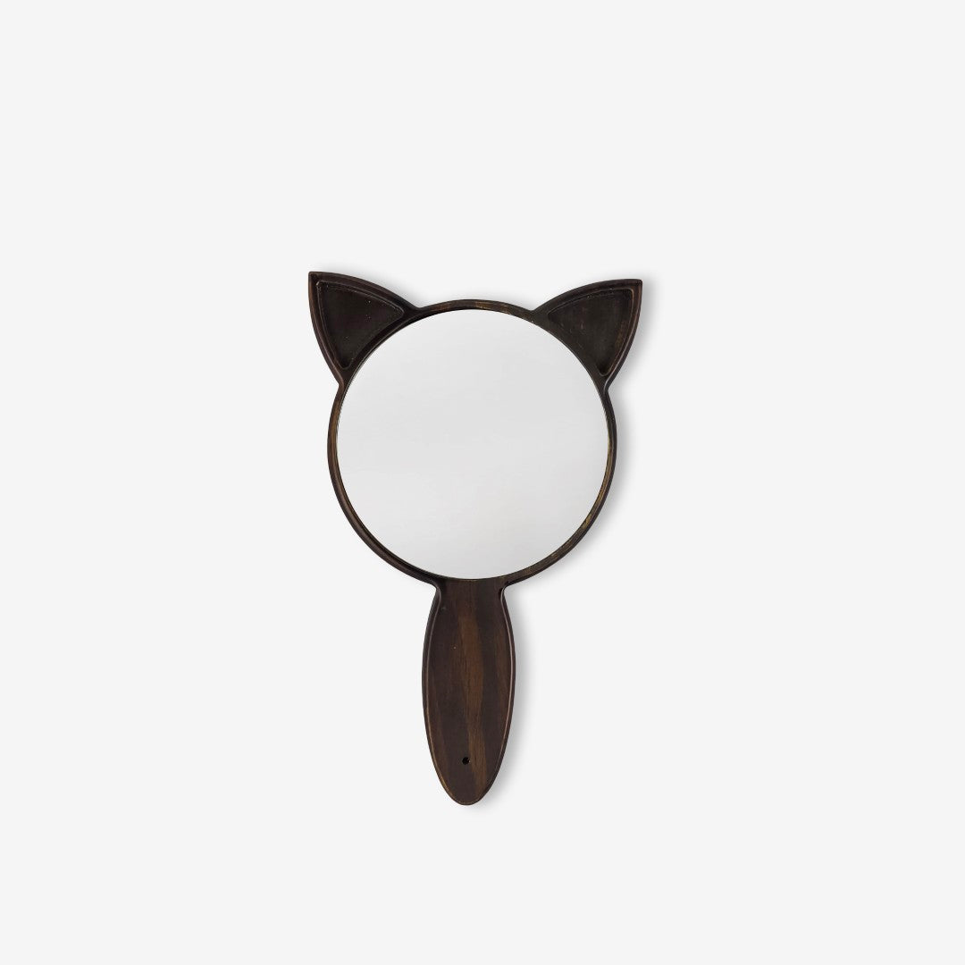 Gương cầm tay gỗ – “Mewrror” từ Peanut’s Woodworks