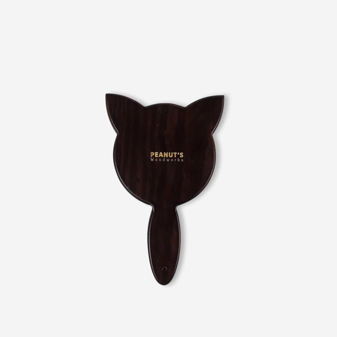 Gương cầm tay gỗ – “Mewrror” từ Peanut’s Woodworks