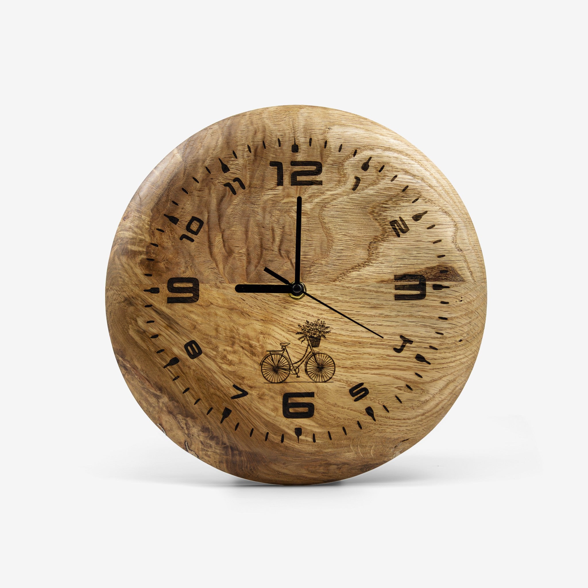 Đồng hồ gỗ treo tường - "Moon" từ Peanut’s Woodworks