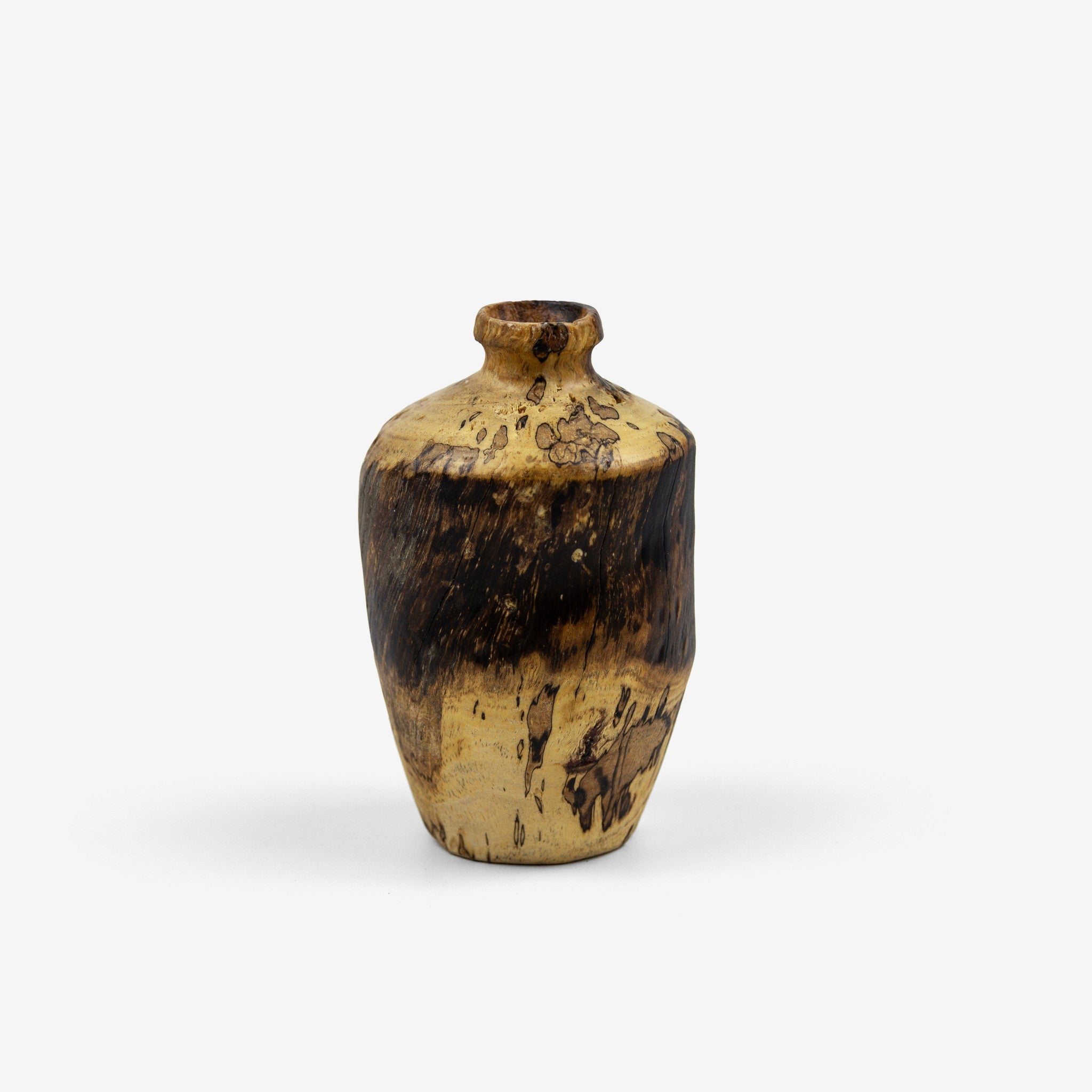 Lọ hoa gỗ mini để bàn - "Móp"  từ Peanut's Woodworks