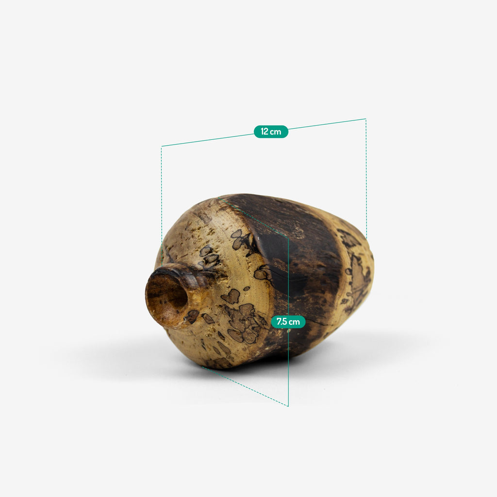 Mini wooden table vase - "Móp" from Peanut's Woodworks