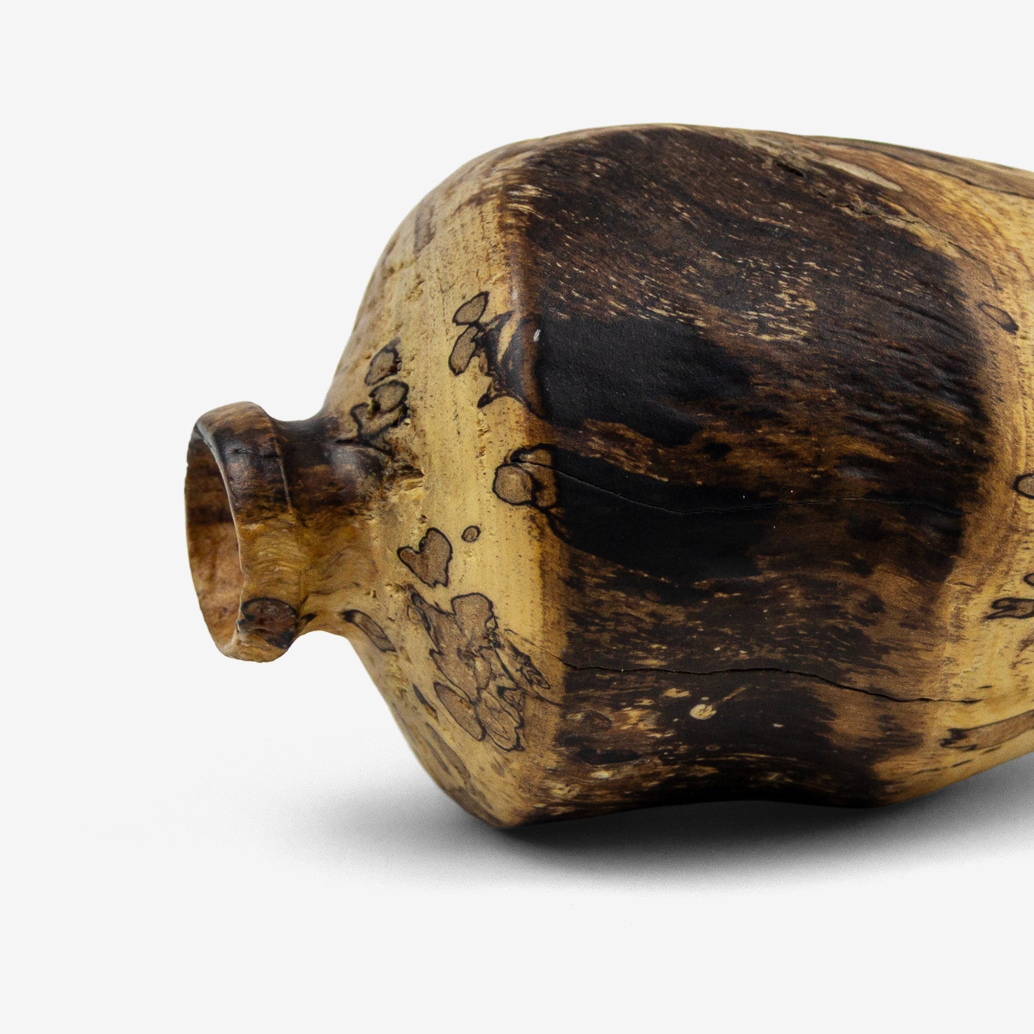 Lọ hoa gỗ mini để bàn - "Móp"  từ Peanut's Woodworks