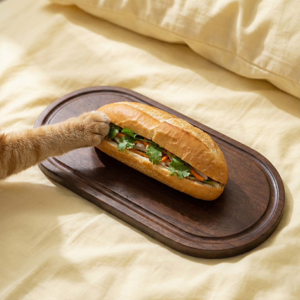 Khay gỗ oval - "Ovally" từ Peanut's Woodworks