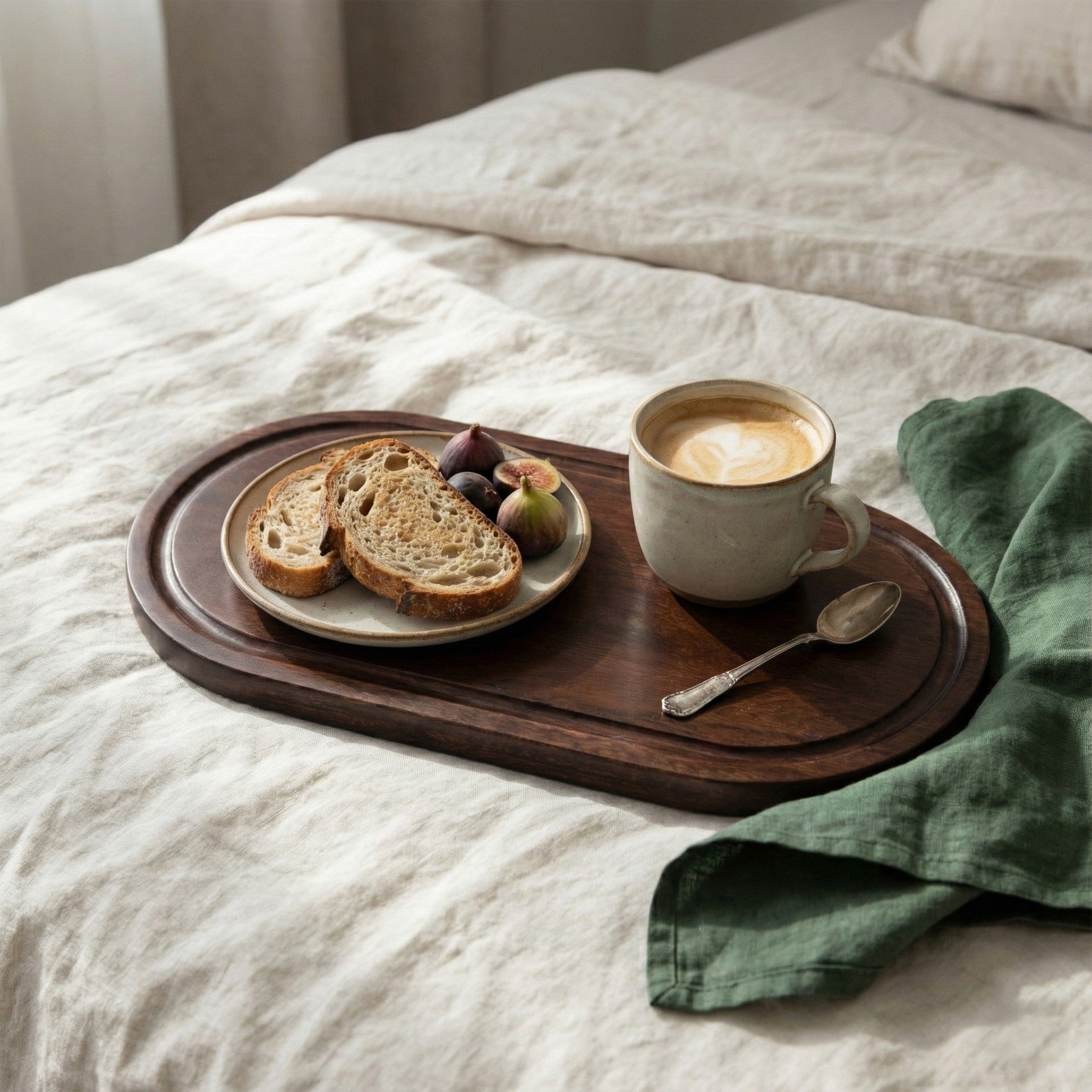 Khay gỗ oval - "Ovally" từ Peanut's Woodworks