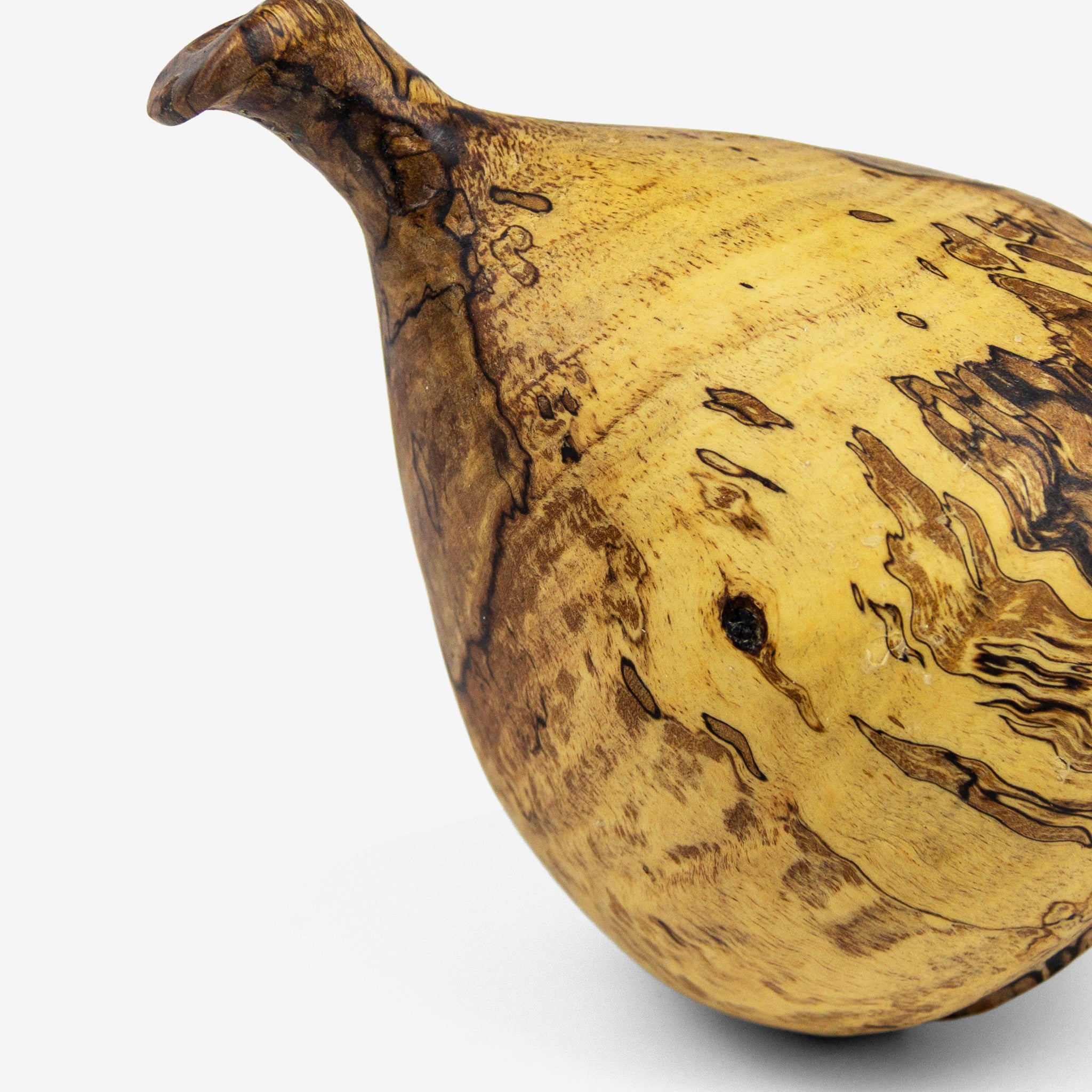 Lọ hoa gỗ mini để bàn - "Quả sung"  từ Peanut's Woodworks