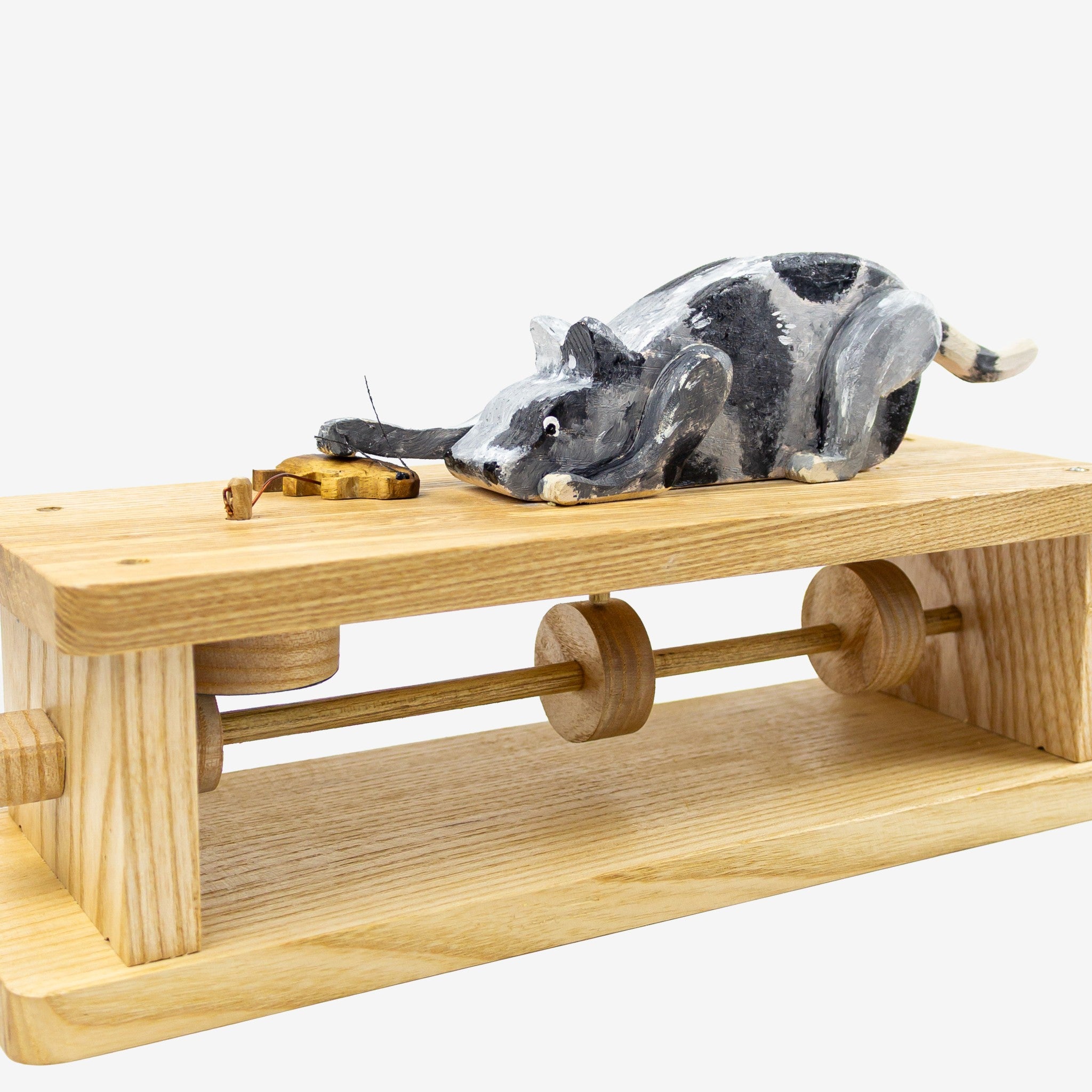 Đồ chơi gỗ cơ học - "Roach & Roll" từ Peanut’s Woodworks