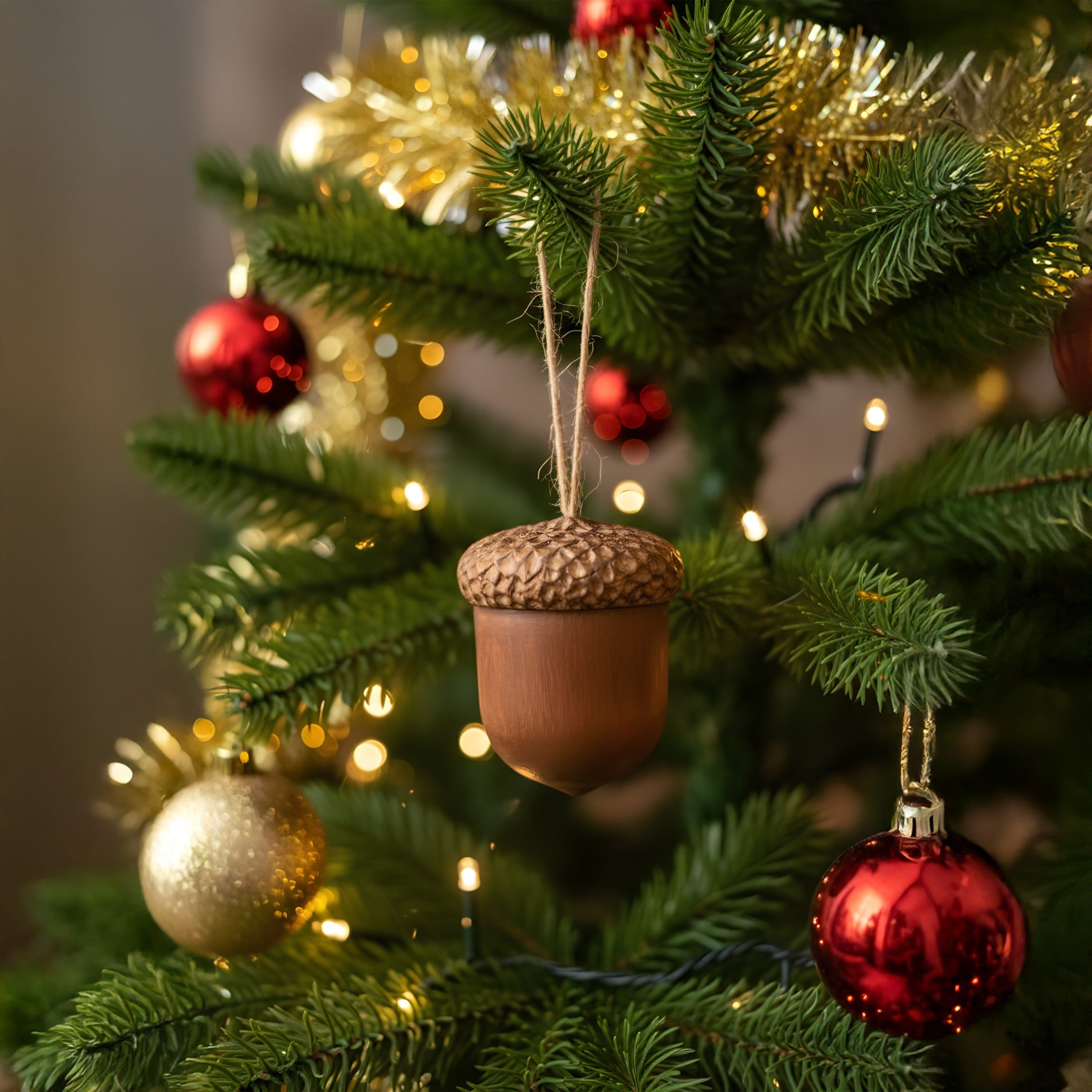 Bộ cây gỗ trang trí Giáng Sinh - "Rừng thông Bồ Bồ" từ Peanut's Woodworks