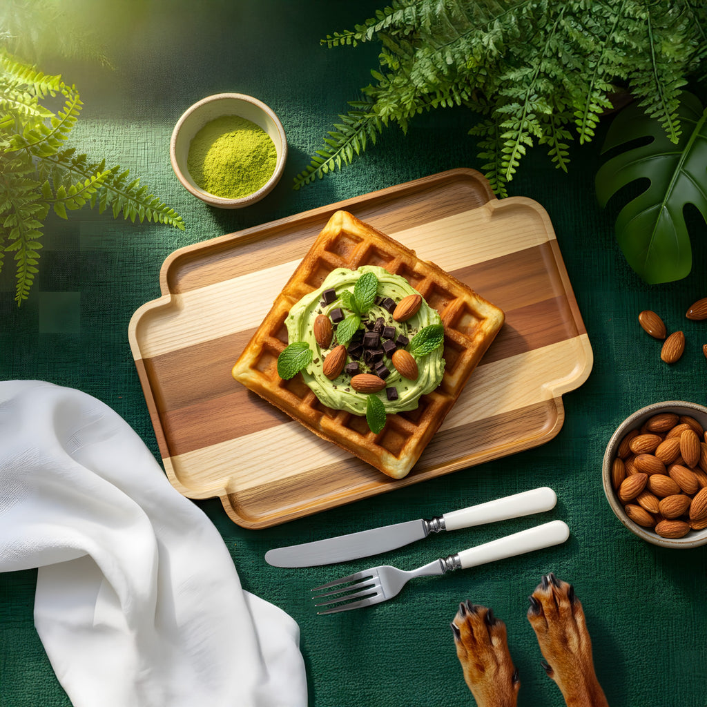 Rectangular wooden tray - "Toffee" from Peanut’s Woodworks