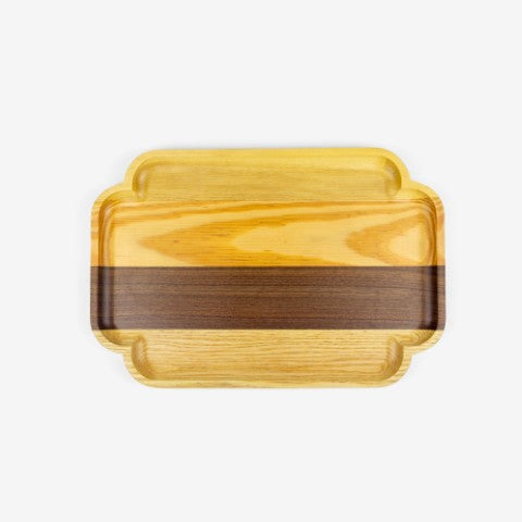 Khay gỗ chữ nhật - "Toffee" từ Peanut’s Woodworks