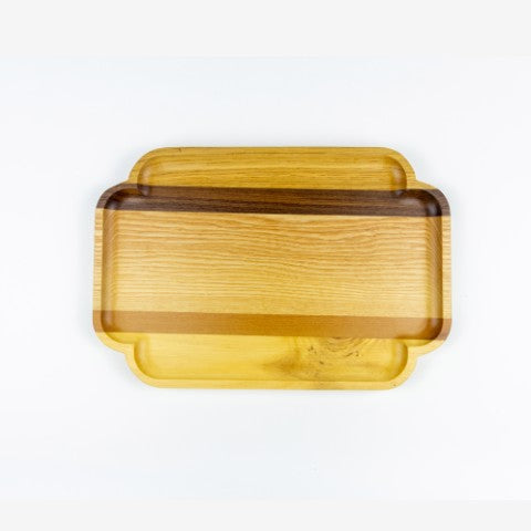 Khay gỗ chữ nhật - "Toffee" từ Peanut’s Woodworks