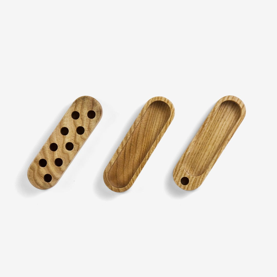 Bộ khay gỗ xếp đồ bàn làm việc – “Treepod” từ Peanut's Woodworks