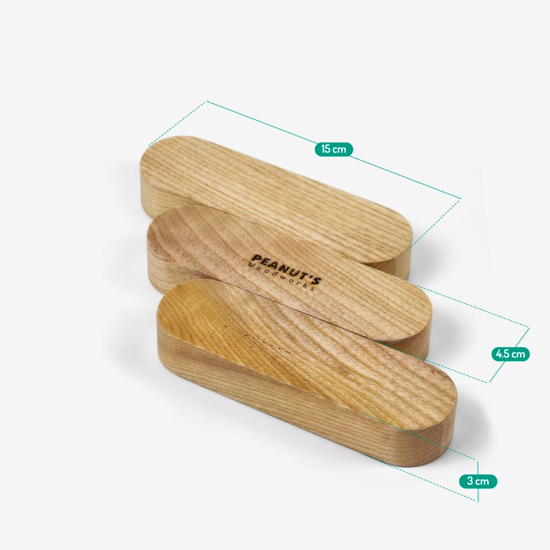 Bộ khay gỗ xếp đồ bàn làm việc – “Treepod” từ Peanut's Woodworks