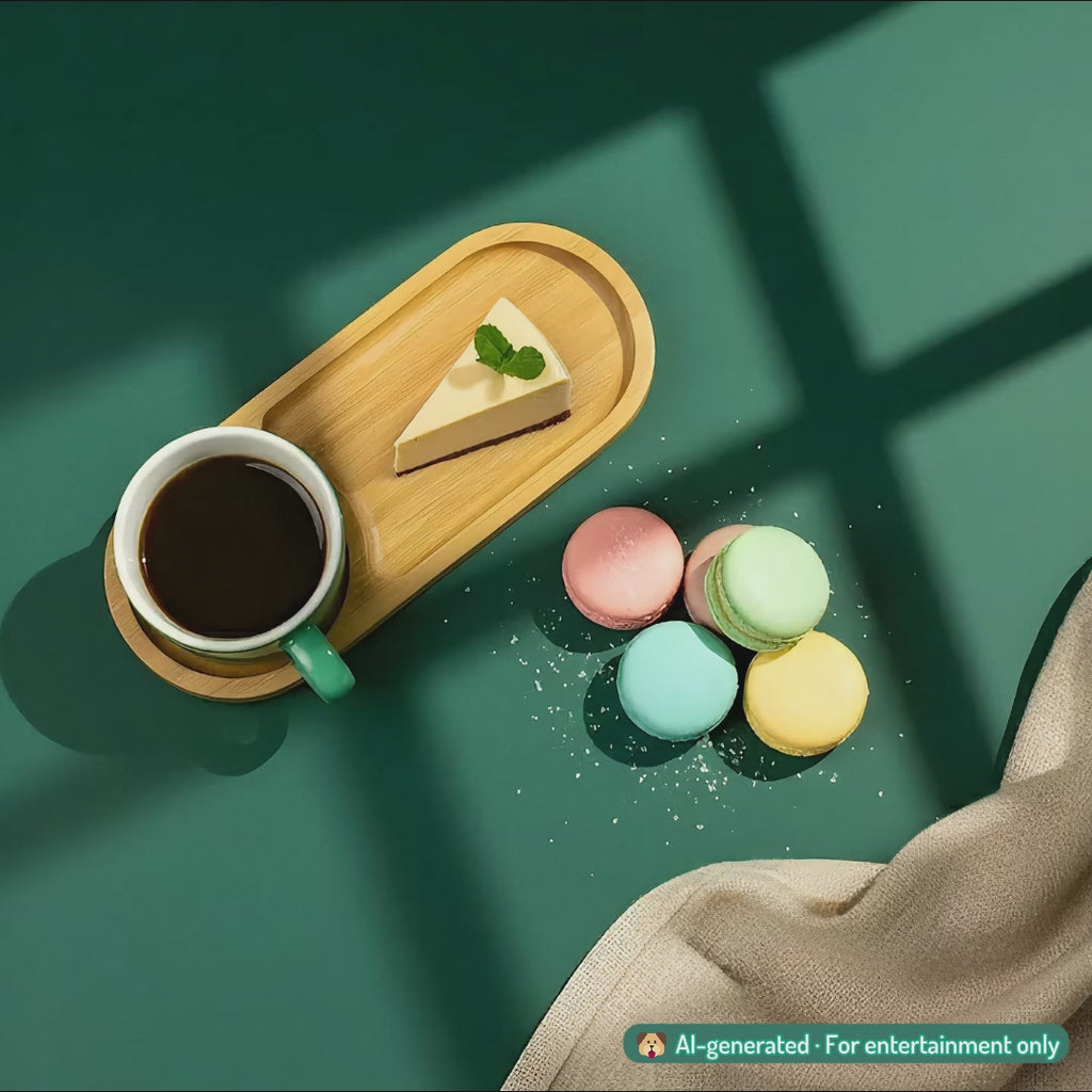 Khay gỗ để bánh, nước, snack - "Snackmate" từ Peanut’s Woodworks