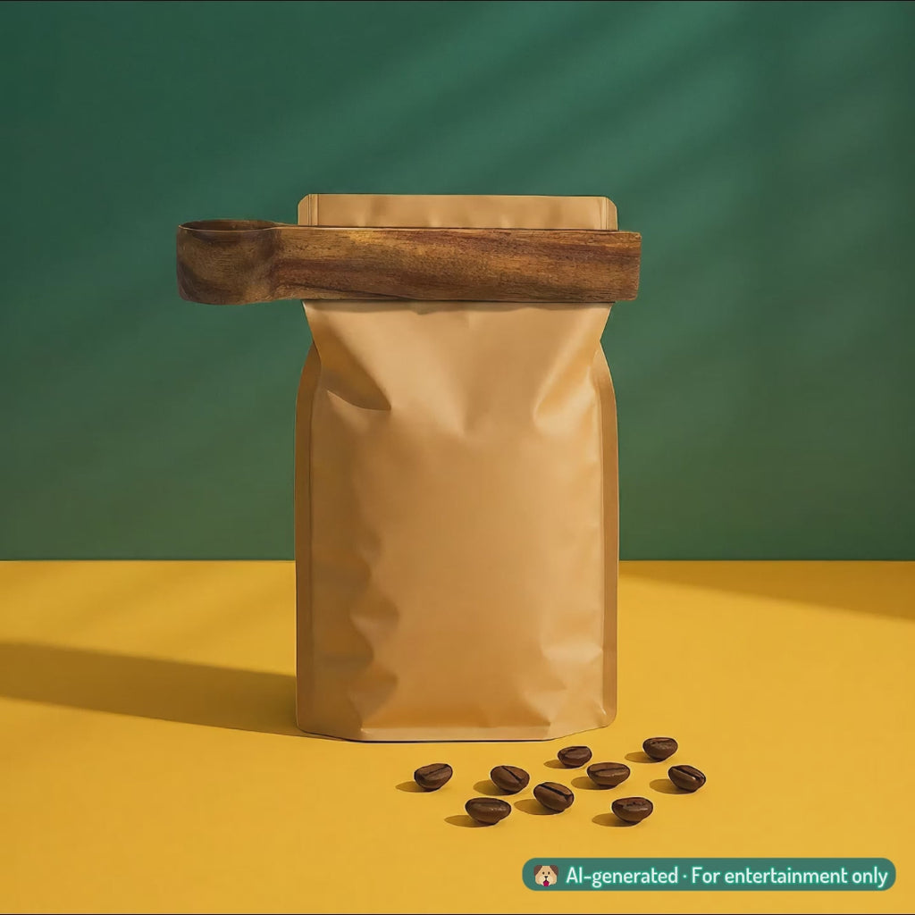 Muỗng gỗ kiêm kẹp miệng túi - "Kẹp Mỏ" từ Peanut's Woodworks