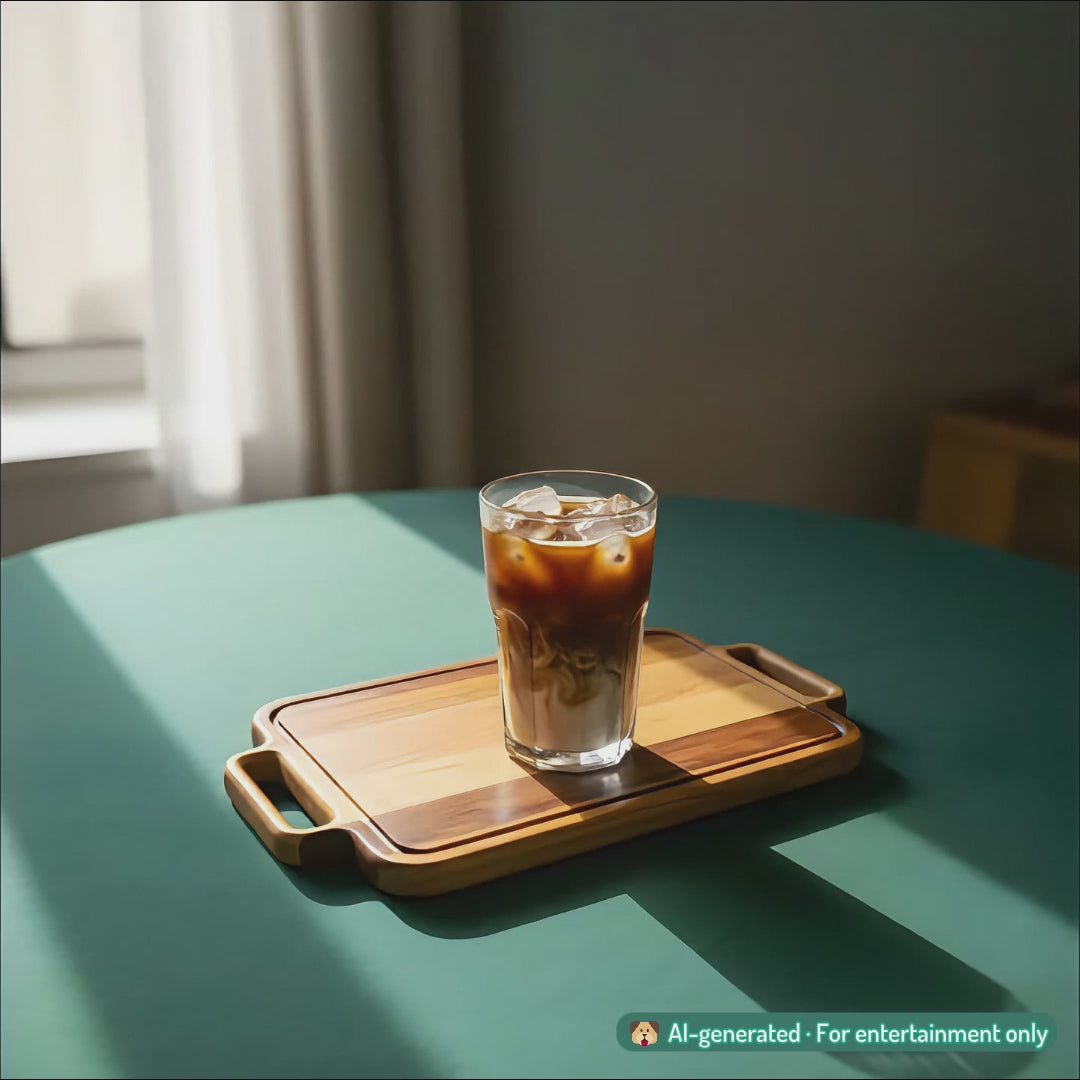 Wooden tray - "Mask" from Peanut's Woodworks