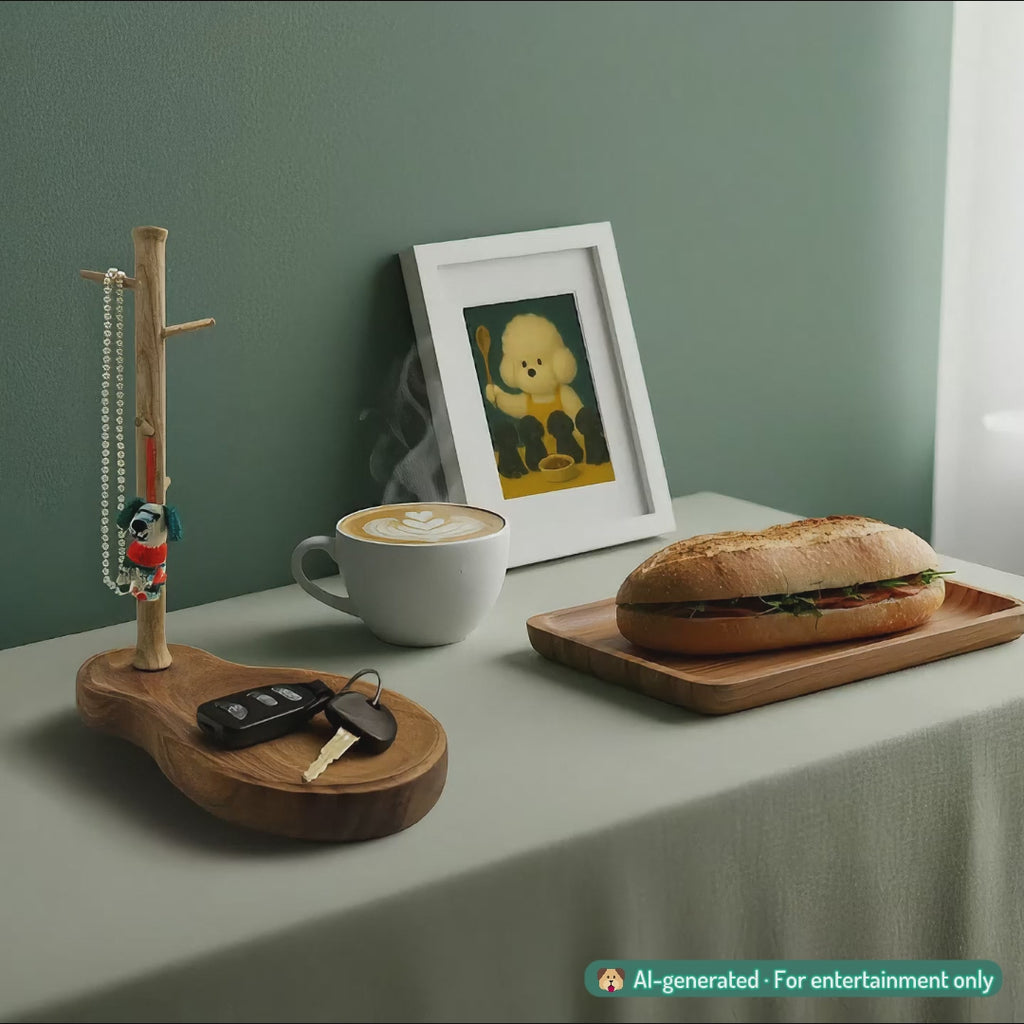 Personal Item Tray - "Peanut" from Peanut's Woodworks