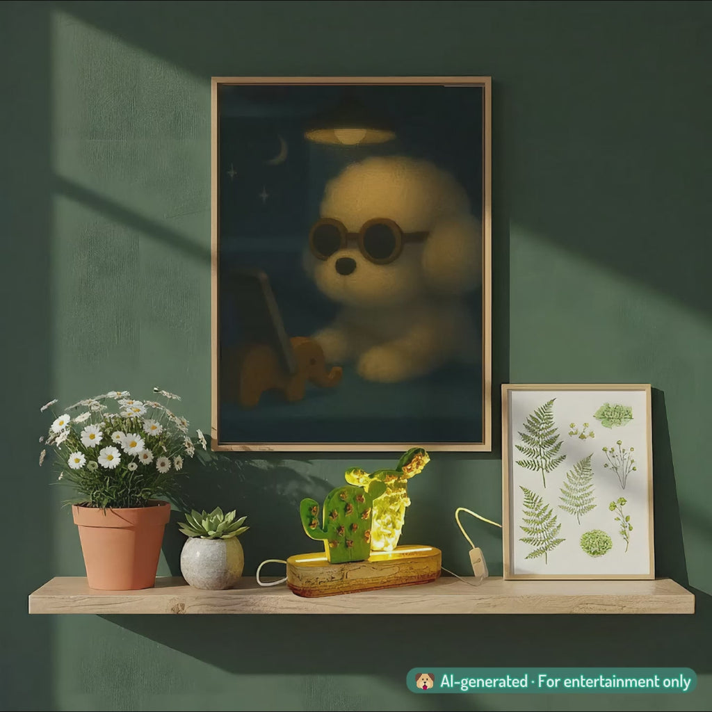 Wooden cactus-shaped night light - "Cactiny" from Peanut’s Woodworks